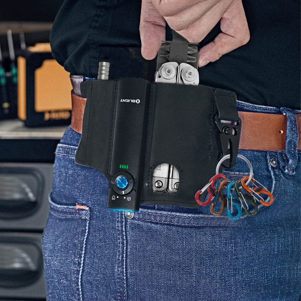 KIT SURGE<sup>®</sup> PLATA  CON LINTERNA, ACCESORIOS Y FUNDA EDC