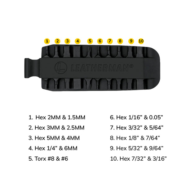 KIT DE 10 PUNTAS INTERCAMBIABLES