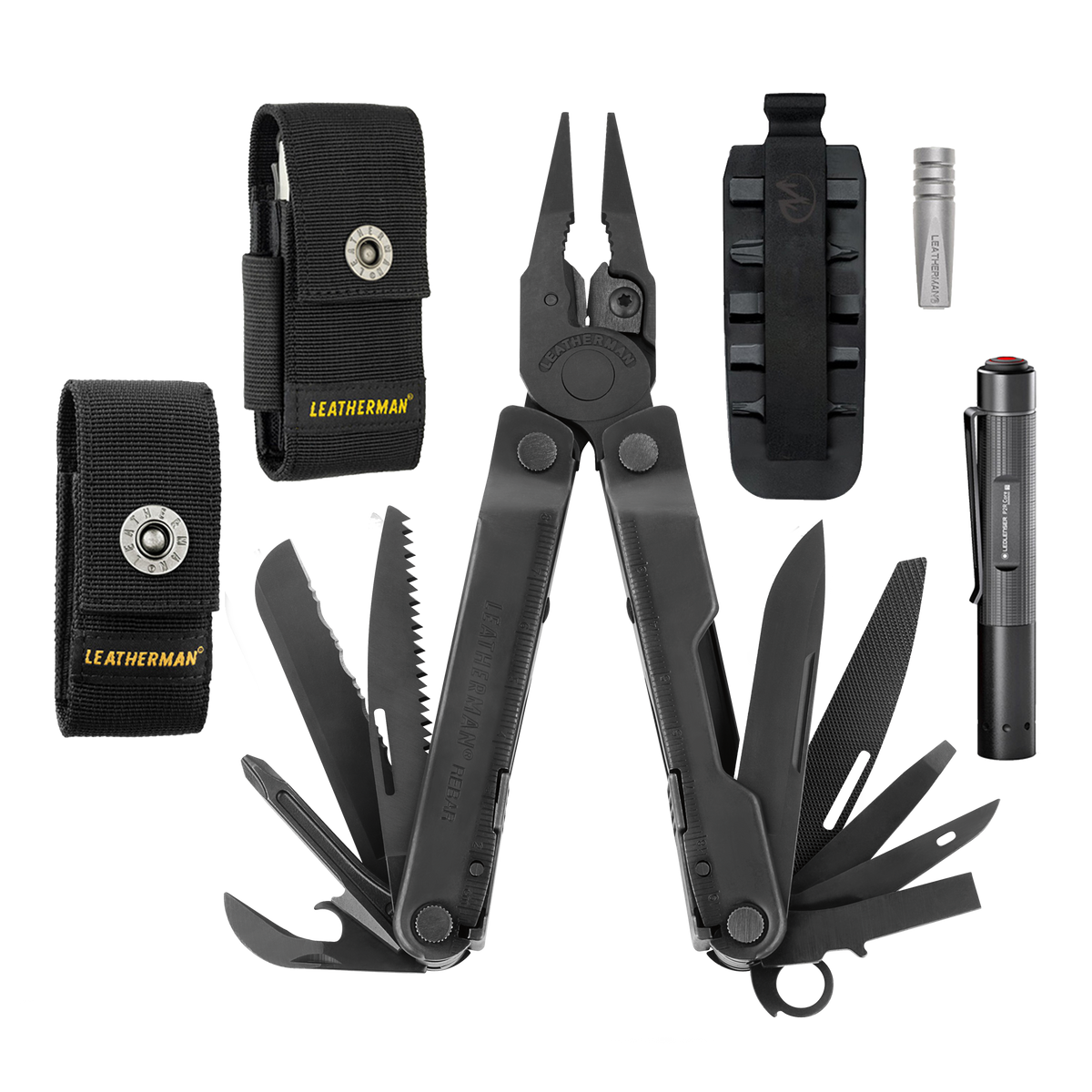 KIT REBAR<sup>®</sup> CON 5 PUNTAS, ADAPTADOR Y LINTERNA