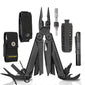 Kit de WAVE+ Negra Leatherman con Linterna P2R Core Ledlenser y Matraca Leatherman