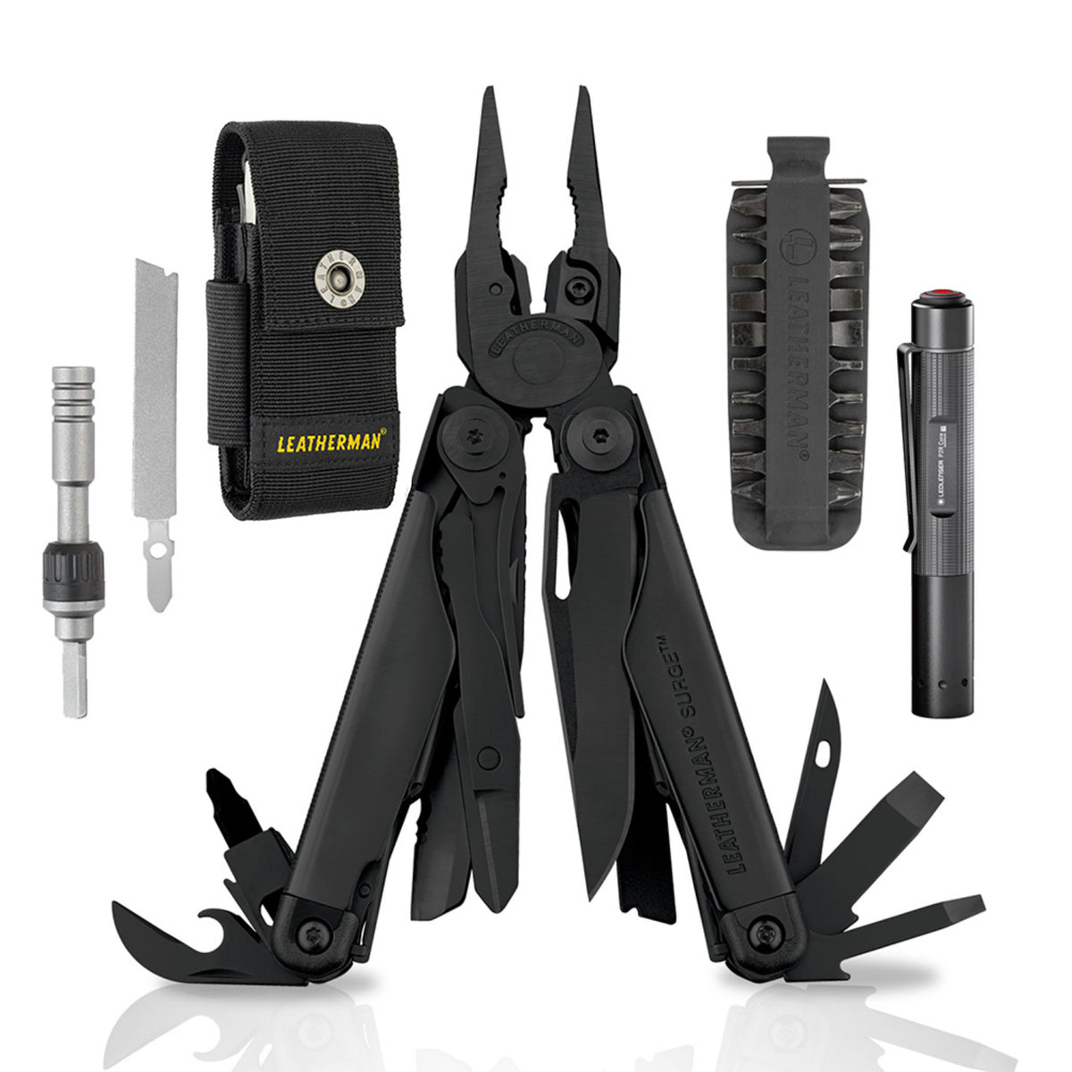Kit Surge<sup>®</sup> con 11 Puntas, Matraca y linterna