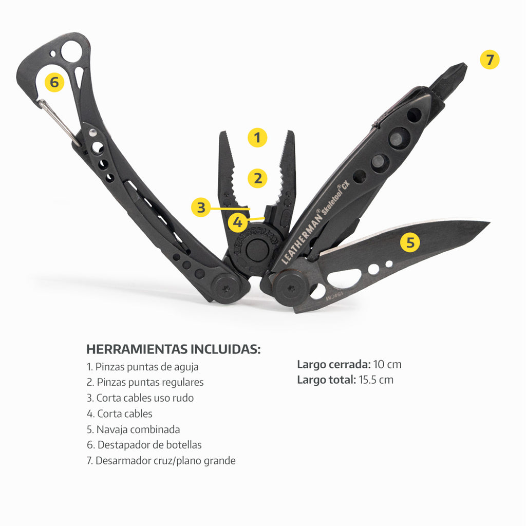 SKELETOOL CX<sup>®</sup> CON AFILADOR DE REGALO