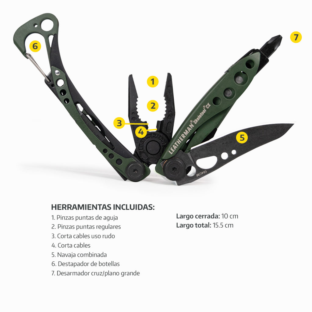 SKELETOOL CX<sup>®</sup> CON AFILADOR DE REGALO