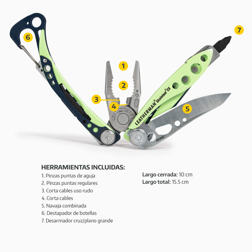 SKELETOOL CX<sup>®</sup> CON AFILADOR DE REGALO