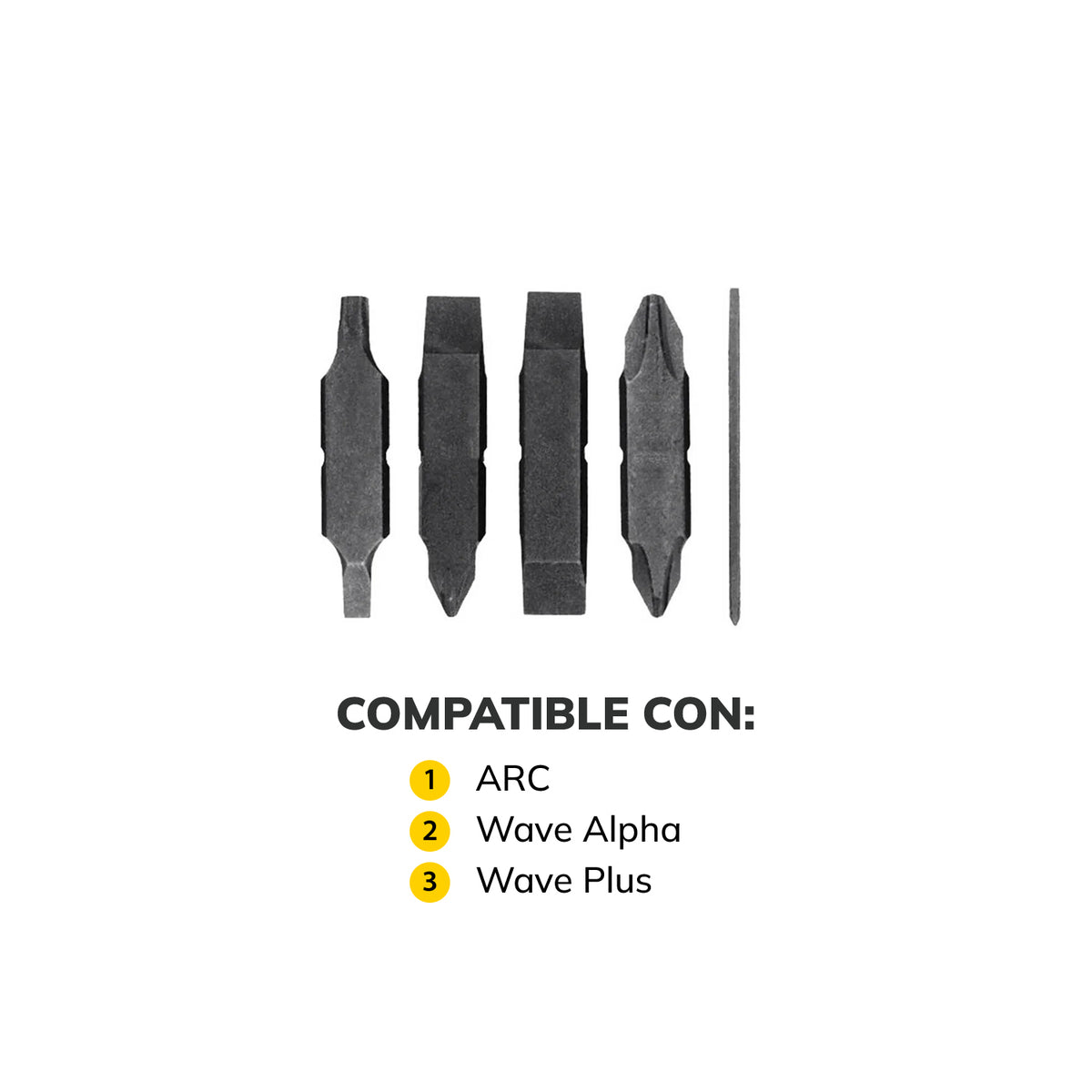 KIT DE 5 PUNTAS INTERCAMBIABLES