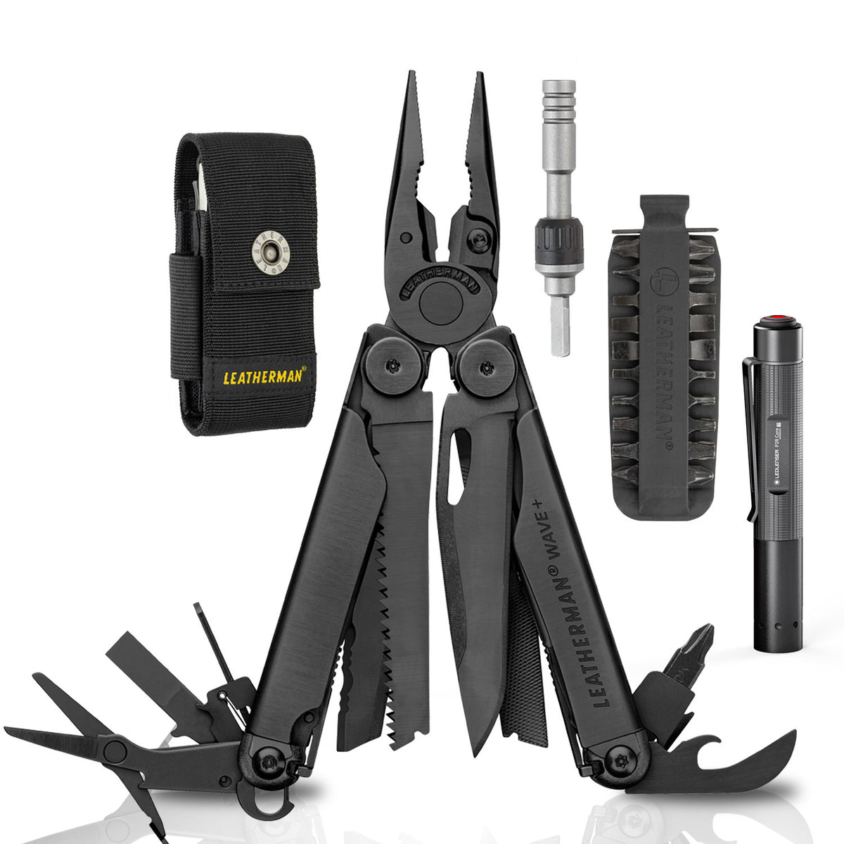 Kit WAVE<sup>®</sup>+ con 11 Puntas, Matraca y linterna