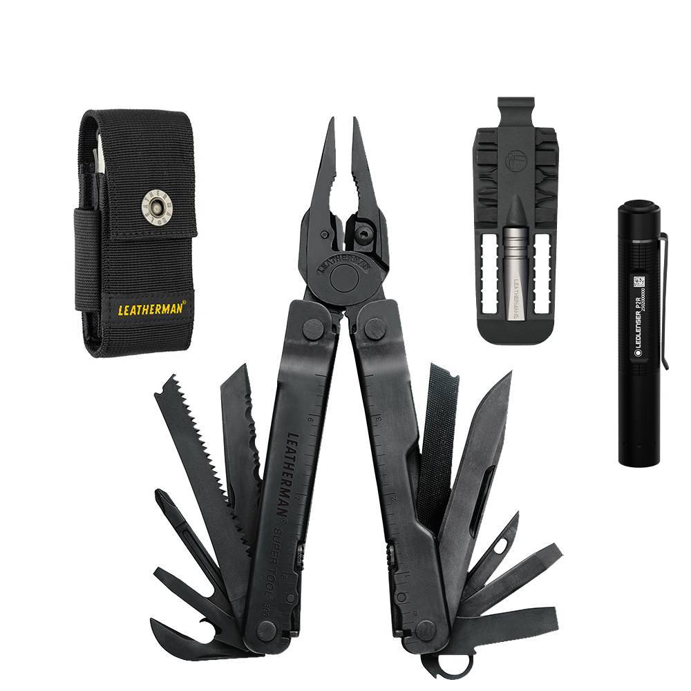 KIT SUPER TOOL 300<sup>®</sup> CON 5 PUNTAS, ADAPTADOR Y LINTERNA