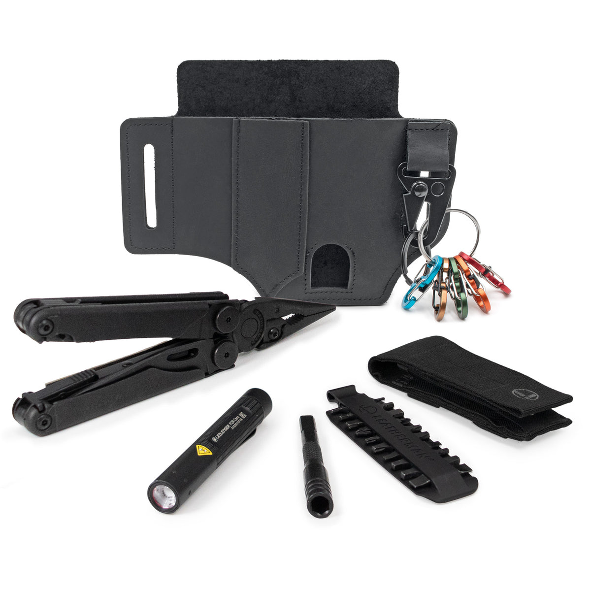 KIT WAVE<sup>®</sup> NEGRA CON LINTERNA, ACCESORIOS Y FUNDA EDC
